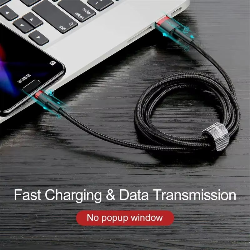 USB C Cable for Oneplus 12 Quick Charge 3.0USB C Cable Fast Charging Cable Type C for Huawei Xiaomi 13 USB-C Charger Wire